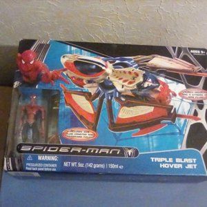 Marvel Spider-man Triple Blast Hover Jet Boy Toy
